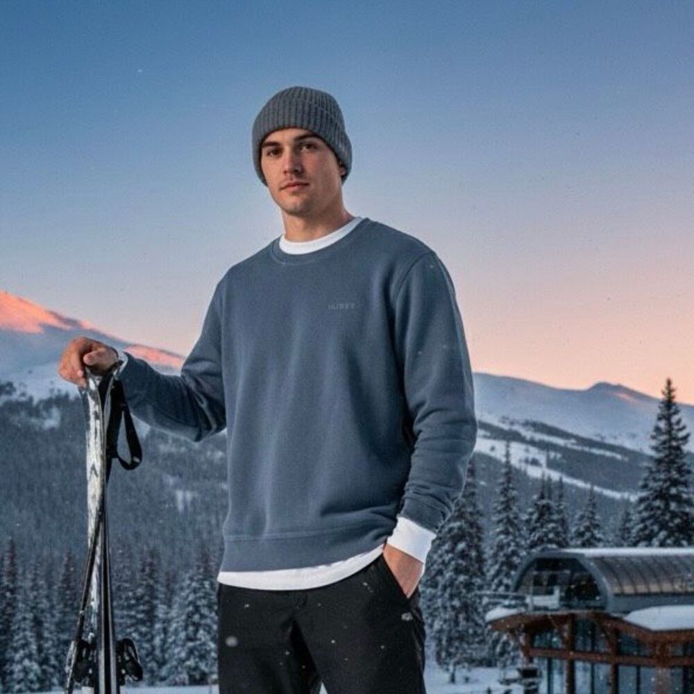 Hurley Blue‎ Crewneck Sweatshirt XL Pullover  Casual